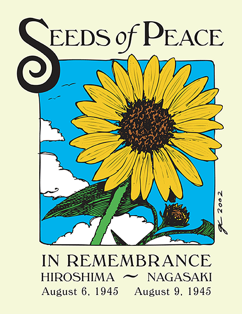 Seeds of Peace Nagasaki Observance will be held at the Rose Garden of the Jimmy Carter Library and Museum on Saturday, August 9, 2025 at 7PM.